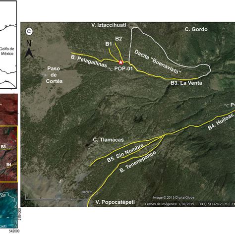 A Localizaci N Del Volc N Popocat Petl En El Centro Oriente Del Cvtm