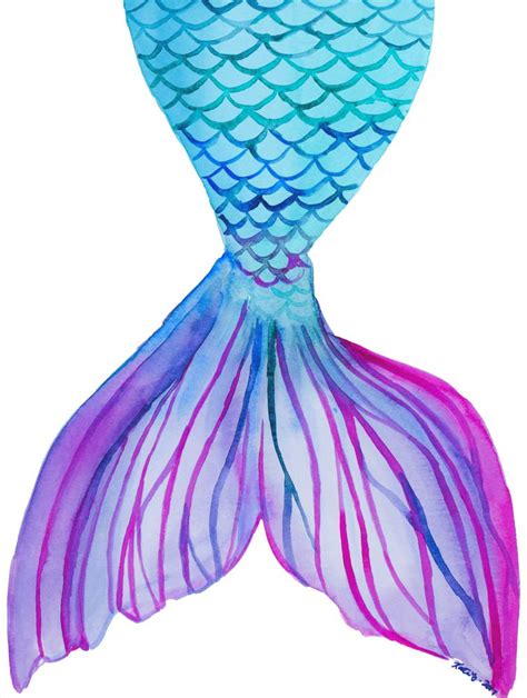 Printable Mermaid Tail Printable Templates