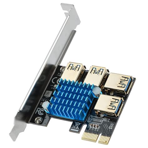 Buy Pci E Splitter To Pci Express Usb Port Riser Card Pcie X X