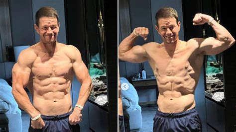 51 Year Old Mark Wahlberg Shows Off His Ripped Physique Hes An