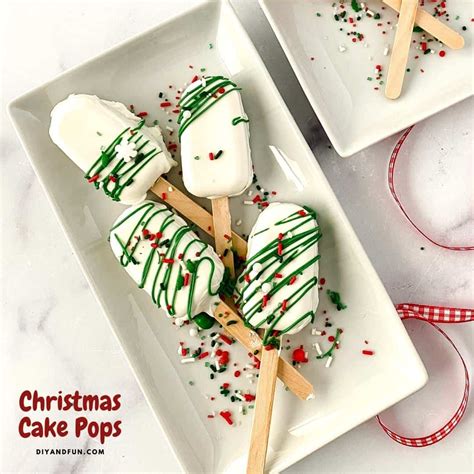 Christmas Cake Pops - DIY and Fun