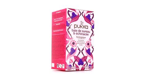 Pukka Infusion Baie de Sureau Echinacée Bio