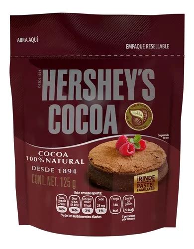 Cocoa En Polvo Hershey S 125g MercadoLibre