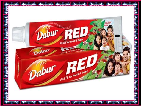 Dabur Herbal Tooth Paste Red 100ml Ayurvedic Toothpaste