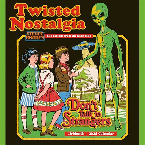 Twisted Nostalgia 2025 Wall Calendar Pdf Ardra Brittan