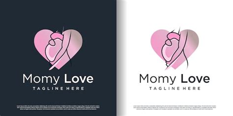 Premium Vector Pregnant Logo Design Vector With Modern Unique Style