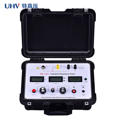 GM 15kv Adjustable Insulation Resistance Tester China Resistance