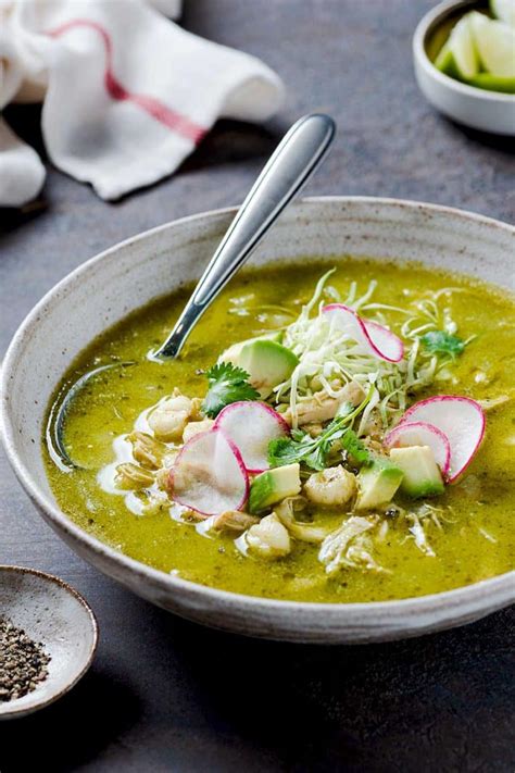 Chicken Pozole Verde A Flavorful Mexican Comfort Food Lemon Blossoms