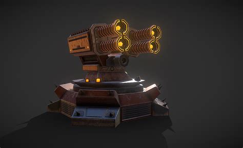 Sci Fi Turret Design