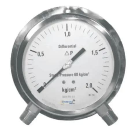 Series Pg Sbt Differential Pressure Gauge Bellow Type Strataa