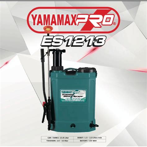 Jual Knapsack Electric Sprayer Hama Manual Elektrik 2 In 1 Yamamax Alat