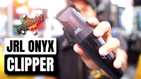 Yes The NEW JRL Onyx Clipper Is FIRE BEST Clippers For Barbers YouTube