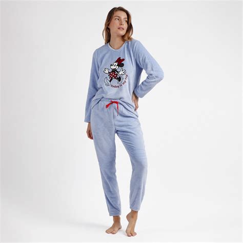 Pijama Mujer Tejido Peluche Minnie Admas