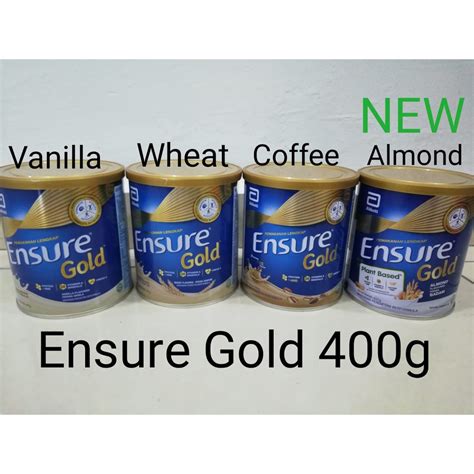 Ensure Gold Vanilla Wheat Coffee Plant Based G Shopee Malaysia