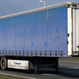 Krone Profiliner Dirty Blue Skin 1 48 ETS2 ETS2 Mod ATS Mod