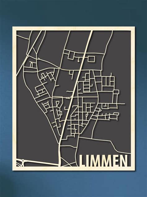 Citymap Limmen Kopen Hout Kado Nl