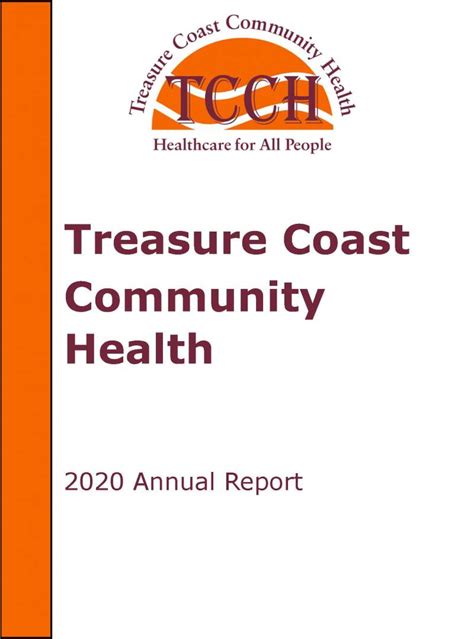 Annual Report 2020 Treasure Coast Community Health