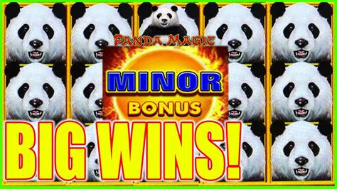 The Incredible Minor Bonus Panda Magic Dragon Link Slot Machine Youtube