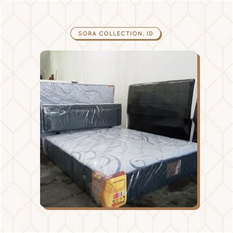 Jual Kasur Springbed Central Deluxe Multibed Uk 160x200 Sandaran