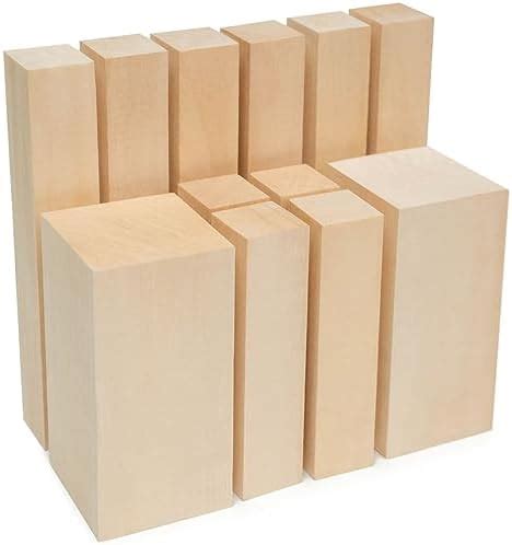 Amazon Beavercraft Bw Pcs Basswood Carving Blocks Whittling Wood