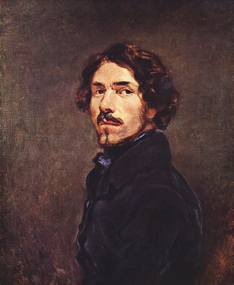 Eugene Delacroix Selbstportrait Wandbild Kaufen