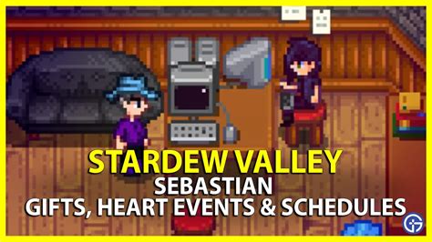 Stardew Valley Sebastian Guide