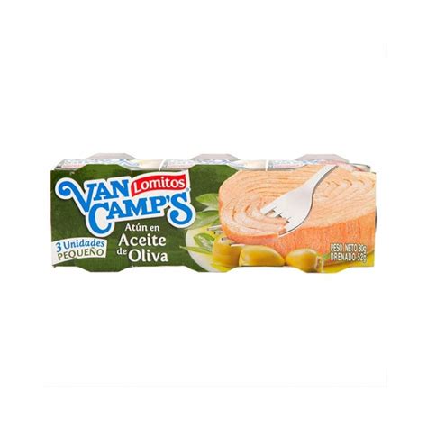 Van Camp S Atun En Aceite De Oliva Tripack U X G Mercahorro