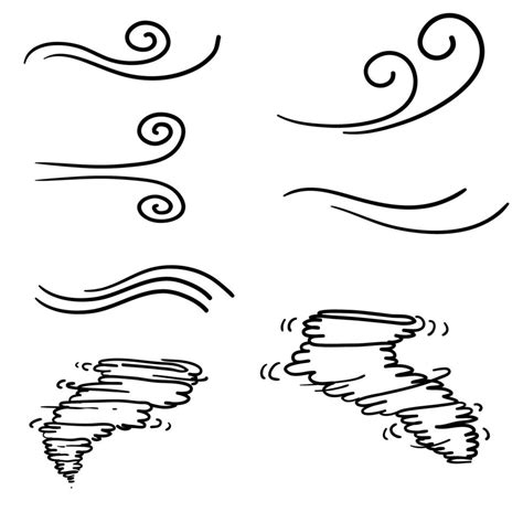 Como Desenhar O Vento - 6