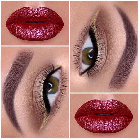 23 Glam Makeup Ideas For Christmas 2017 Page 2 Stayglam