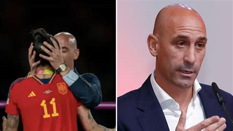 Former Spanish FA chairman Luis Rubiales accused of 'inappropriately ...