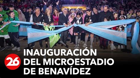 Tigre Julio Zamora Inaugur El Microestadio Municipal Ciudad De