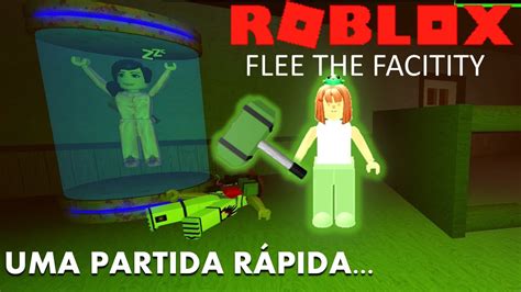 Roblox Marret O Uma Partida R Pida Flee The Facility Youtube