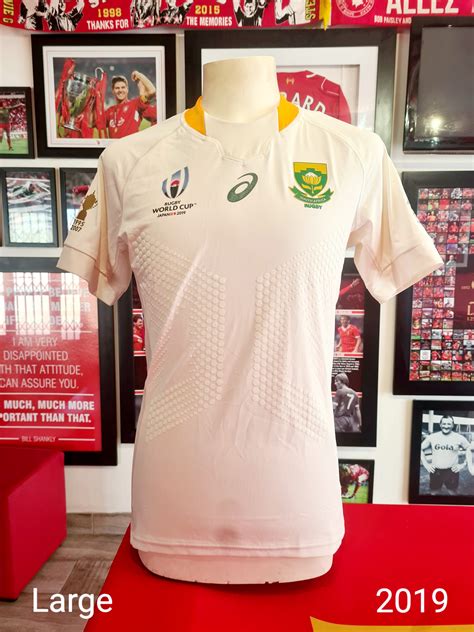 Springbok 2019 Rugby World Cup Away Player Issue Jersey - On The Dotted ...