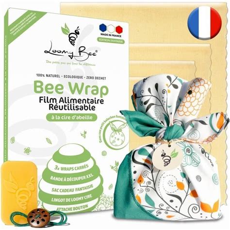 Wrap Film Alimentaire R Utilisable Beewrap Fran Ais Xxl D Couper