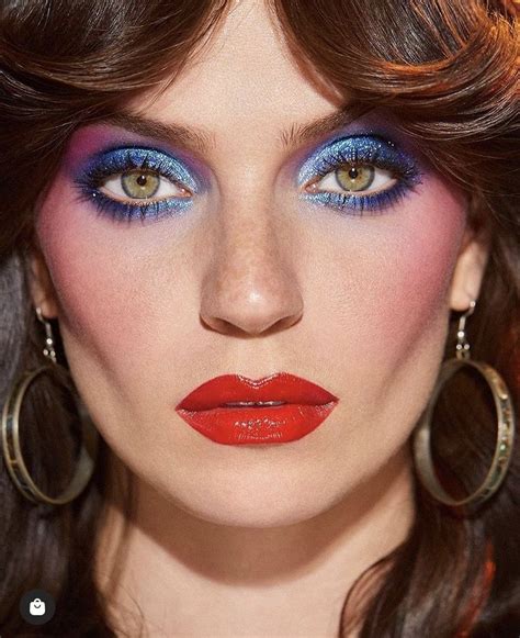 Pin By Ewa Wick On 80s Glam Looks In 2024 Disco Makeup Glam Rock