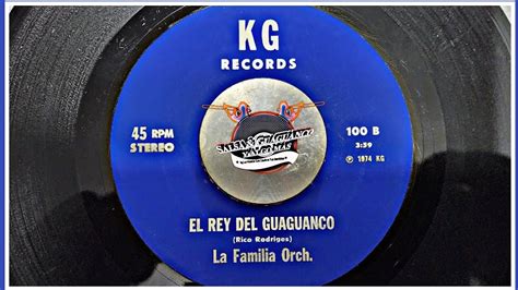 La Familia Orchestra El Rey Del Guaguanco Vinyl Collection