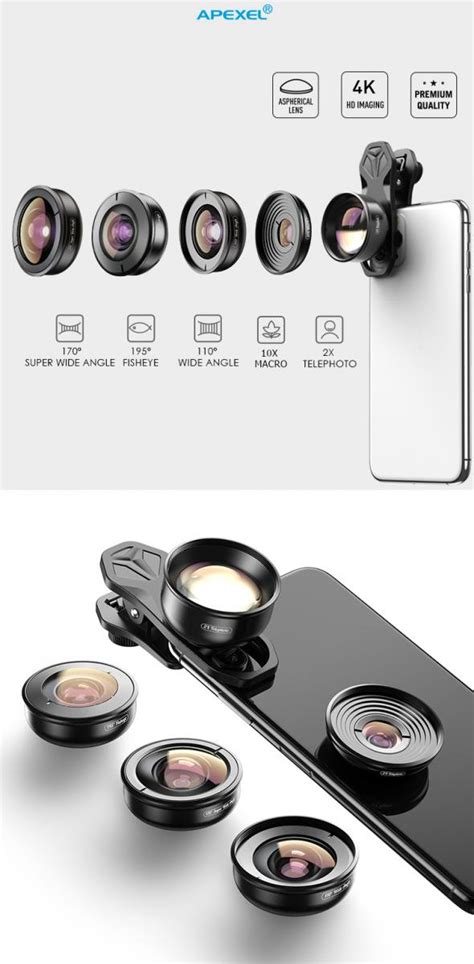 Jual Apexel Lensa Kamera Smartphone Universal Clip In Lens