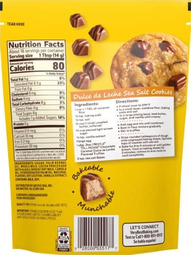 Nestle Toll House Chocolate Caramel Dulce De Leche Truffles Oz