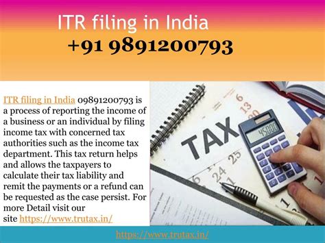 PPT How To ITR Filing In India 09891200793 PowerPoint Presentation