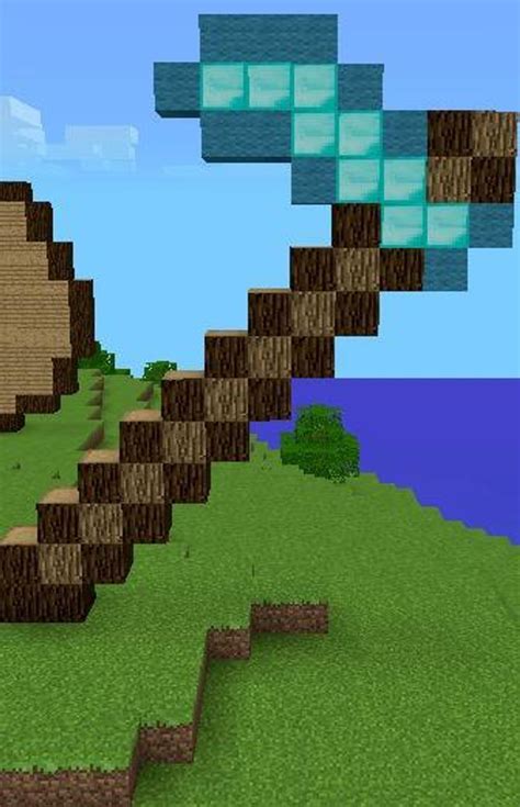 How To Make A Diamond Hoe Minecraft Pixel Art Bc Guides