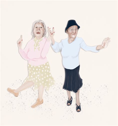 Dancing seniors on Behance