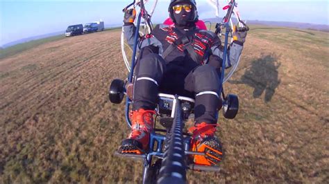 Powered Paragliding Paramotor TANDEM TRIKE Flying With Veronika YouTube