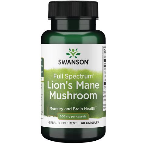 Lion S Mane Mushroom 500 Mg 60 Kapsula VITAMER