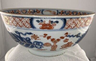 Kangxi Th C Chinese Imari Export Porcelain Bowl Diameter Circa