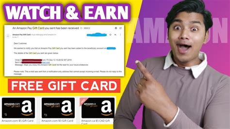 Watch Earn Free Gift Card Amazon Gift Card Earning Apps Flipkart