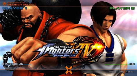 The King Of Fighters Xiv Chang Koehan Vs Kim Youtube