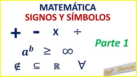 Simbologia En Matematicas