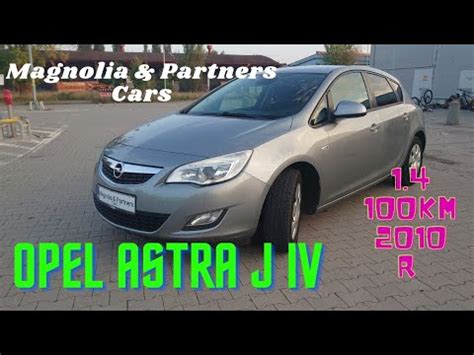 Prezentacja Opel Astra J 4 IV 1 4 100KM 2010 R Magnolia