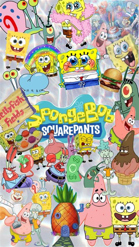 SpongeBob SquarePants In 2024 Iphone Wallpaper Girly Spongebob