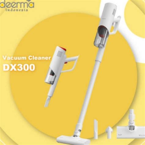 Jual DEERMA DX300 VACUUM VACUM CLEANER HANDHELD PENYEDOT DEBU LANTAI